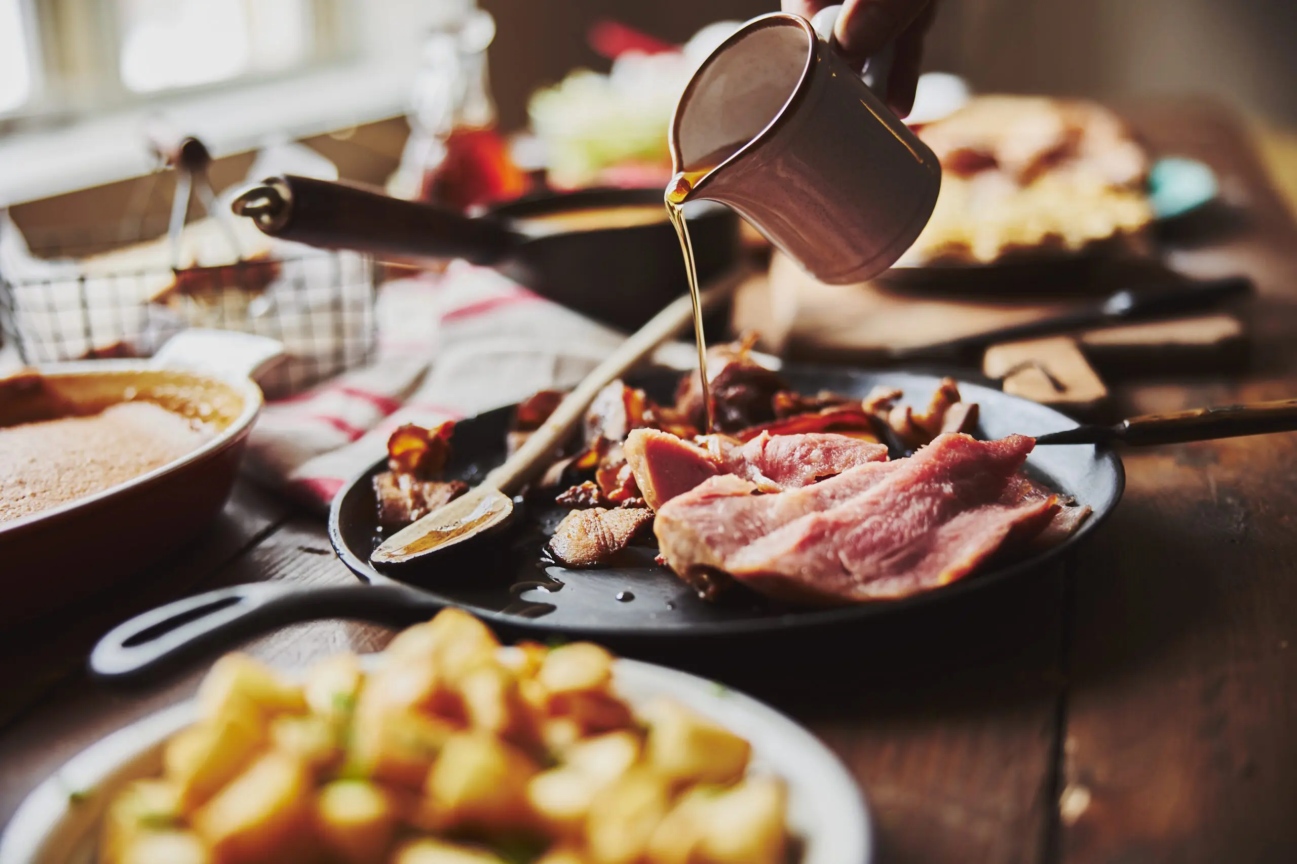 | Le Chalet des Érables Menu de cabane à sucre - Jambon à l'érable