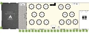 Le Chalet des Érables Plan de salle L'Élégante  