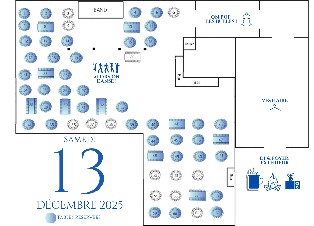 | Le Chalet des Érables Samedi 13 décembre 2025