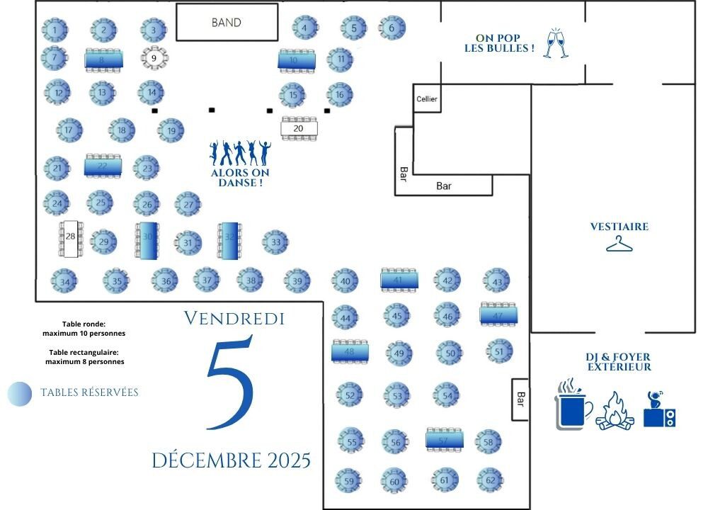 | Le Chalet des Érables Vendredi 5 décembre 2025