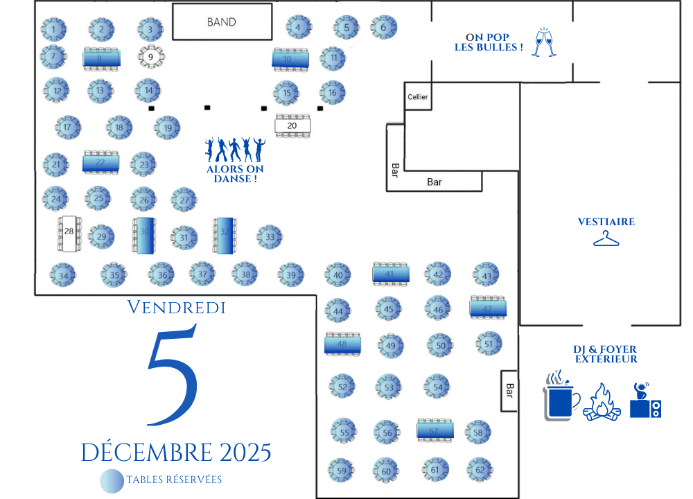 | Le Chalet des Érables Vendredi 5 décembre 2025