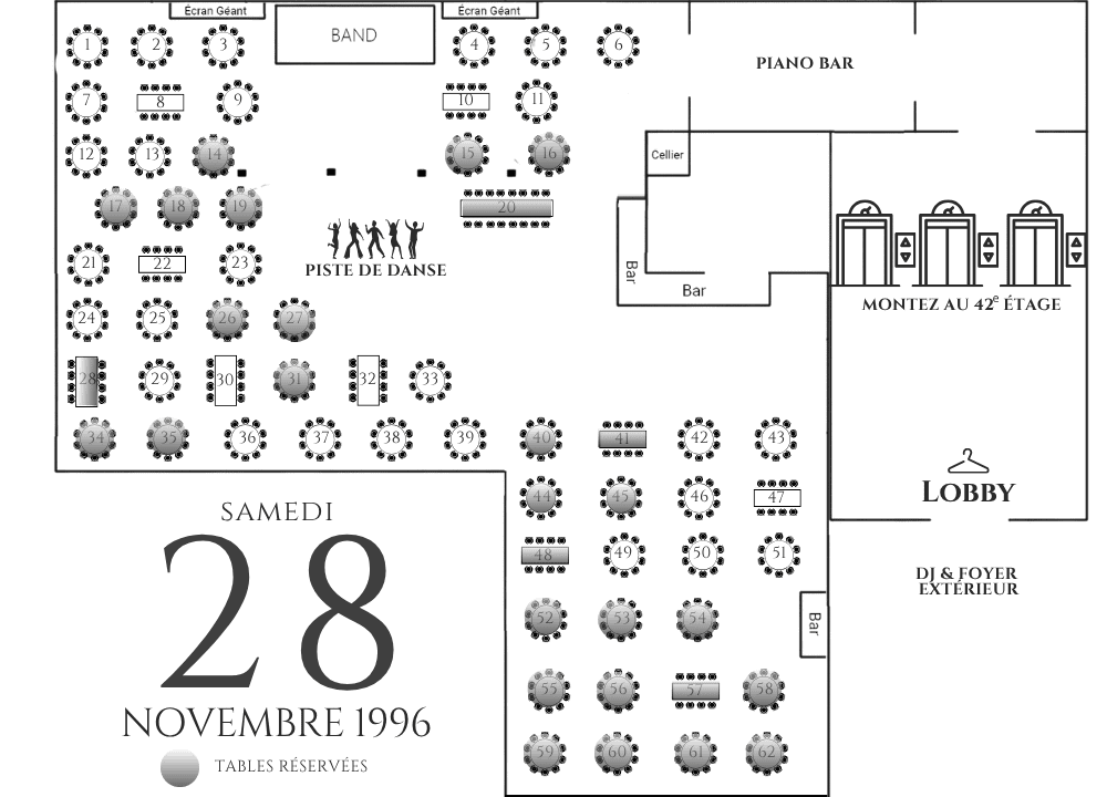 | Le Chalet des Érables samedi 28 novembre 2026